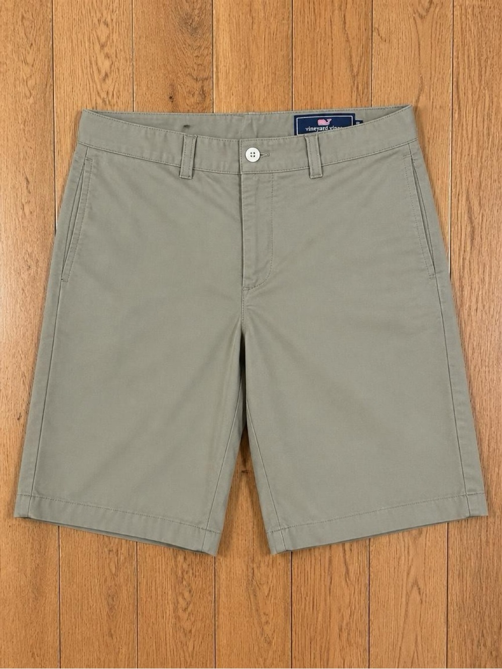 Vineyard Vines Khaki Chino Shorts Size 16 Preppy Casual EUC